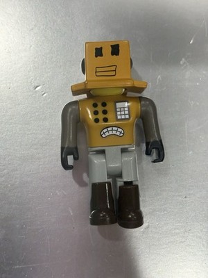 ROBL0X Mr. Robot Series 1 Toy Figure w Hat NO CODE Collectible EUC Jazwares
