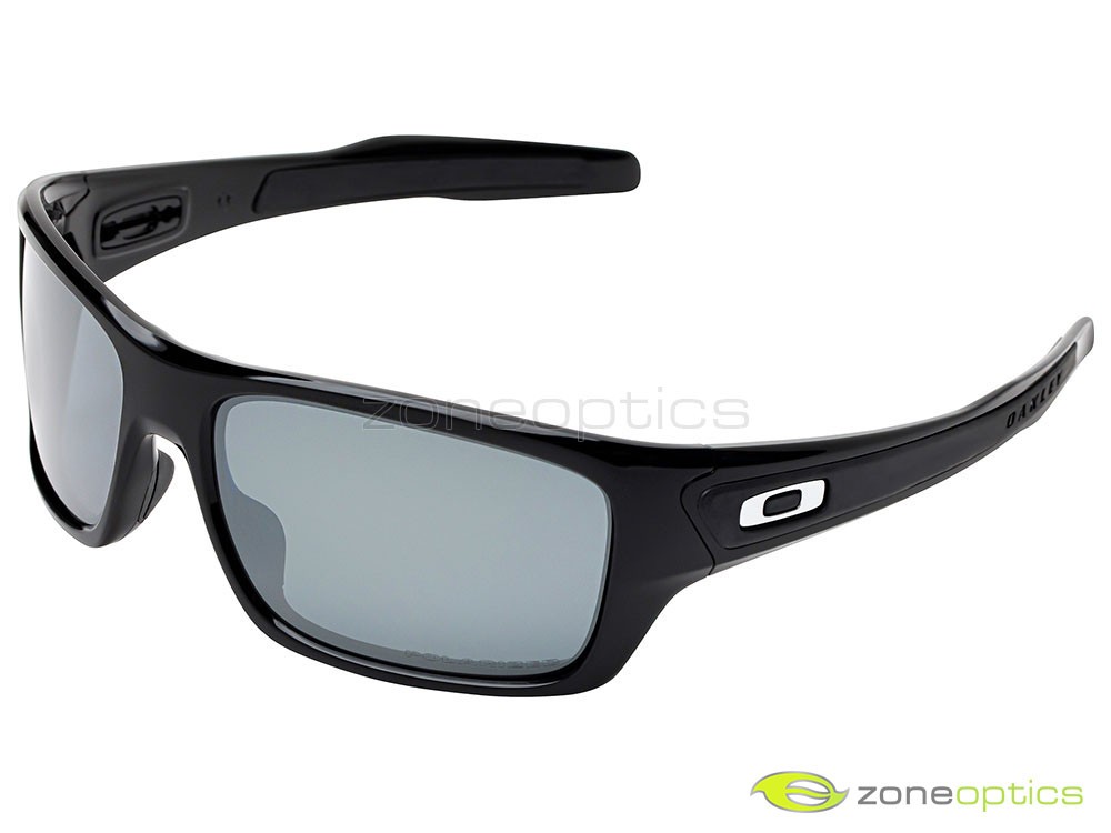 Oakley Turbine Polarized Sunglasses OO9263-08 Polished Black/Black