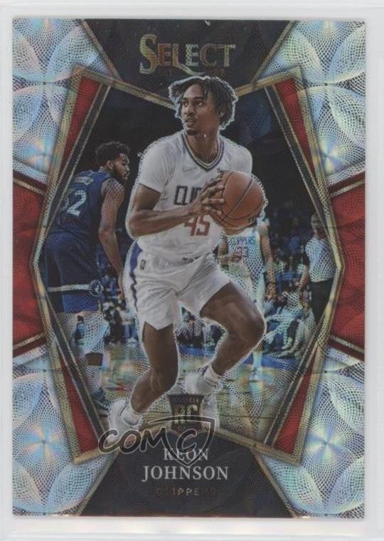 2021-22 Panini Select Premier Level Scope Prizm Keon Johnson #115 0nr3