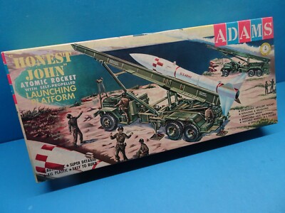 1/40 ADAMS (1957) K-150 : ATOMIC ROCKET ''Honest John '' with  Launcher (5 Sold.)