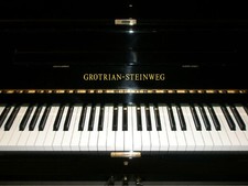 Grotrian-Steinweg Metallic Gold Klavier Name Marke Vinyl Transfer Aufkleber Aufkleber