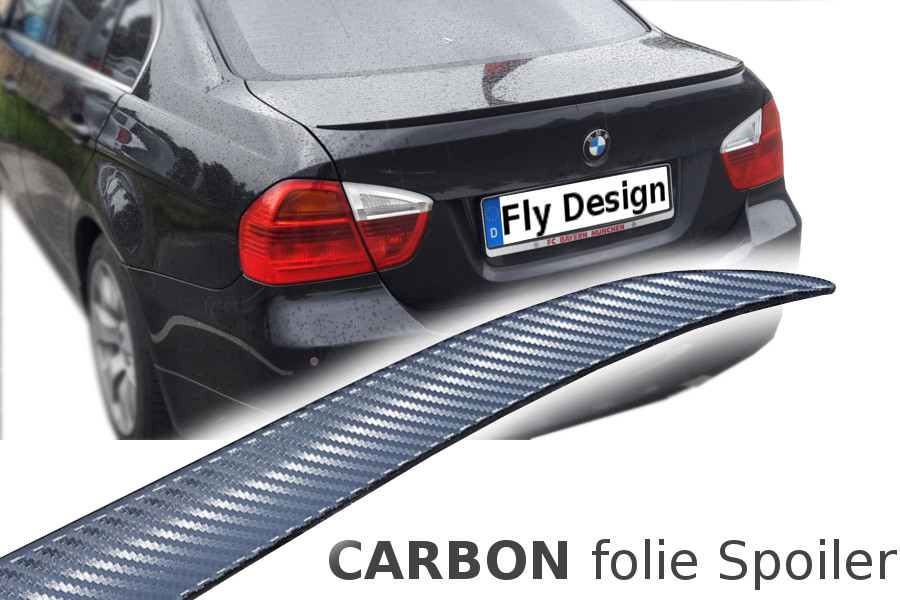 Carbon Spoiler suitable for BMW 316 318 320 323 325 328 330 335, Diffuser Wing