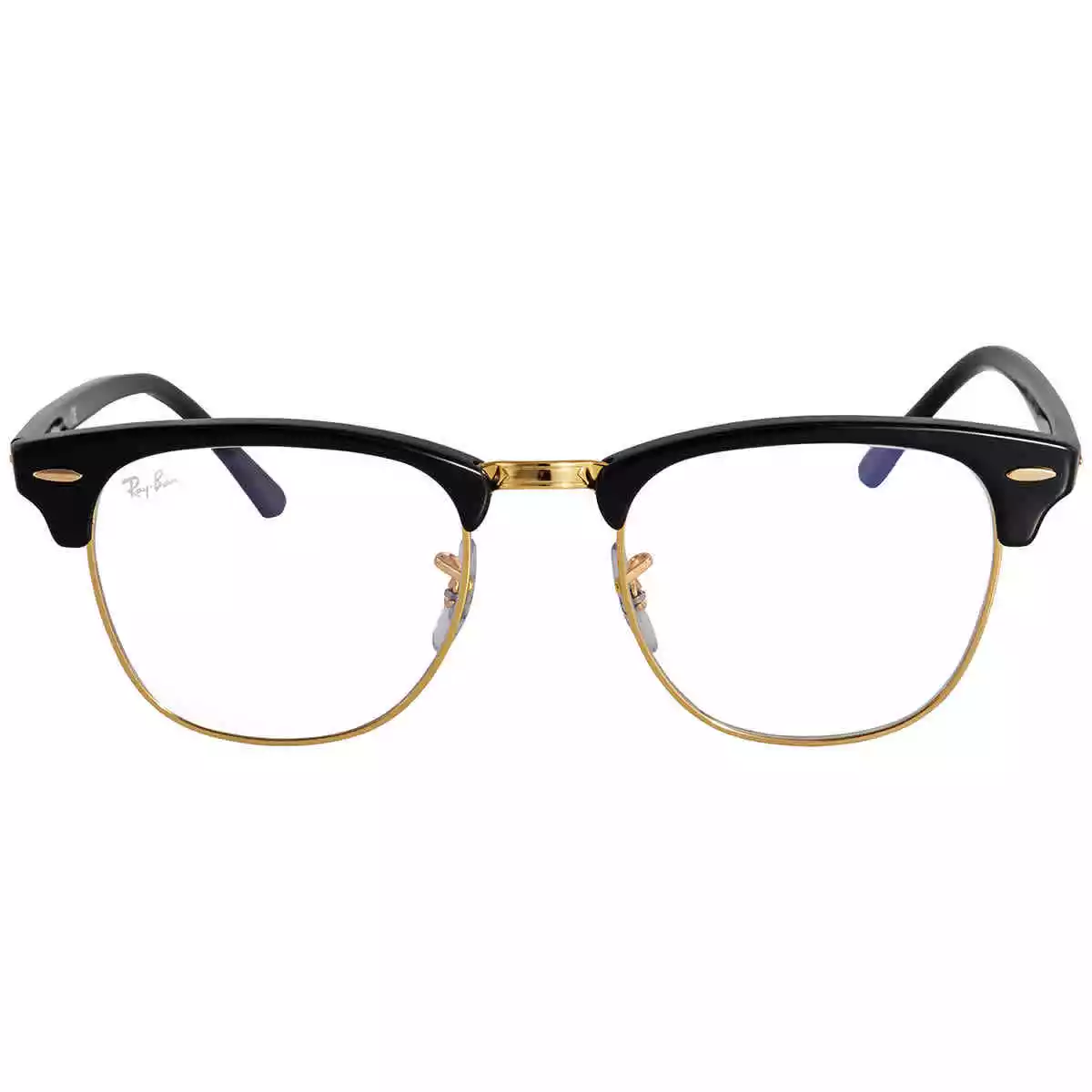 Ray-Ban Clubmaster RB3016 901/58 Black On Gold – LookerOnline