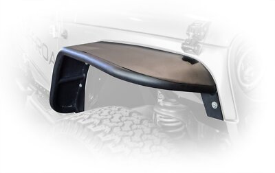DV8 Offroad FENDB-02 Flat Tube Fenders Front Rear for 07-18 Jeep Wrangler JK