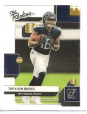 2022 PANINI CLEARLY DONRUSS  TREYLON BURKS  #TR-9  THE ROOKIES  RC  TITANS