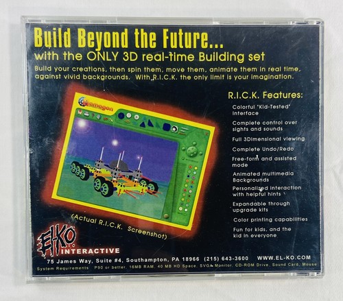 Ramagon Interactive Construction 1997 PC CD-ROM Hard To Find Kid’s Builder Sim - Picture 2 of 4