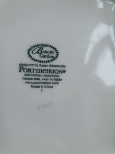 Portmeirion Botanic Garden Square Ceramic Trinket Box by Susan Williams-Ellis - Picture 8 of 8