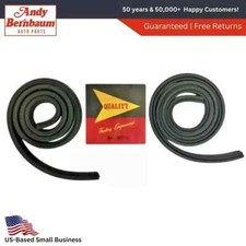 For 1957-1959 Chrysler Imperial 2-door Hardtop Roofrail Weatherstrip Rubber Seal