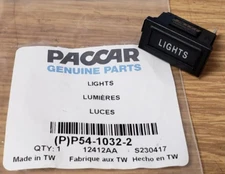 ~NEW PACCAR KENWORTH "LIGHTS" DASH INSERT INDICATOR LAMP ID~ P54-1032-2