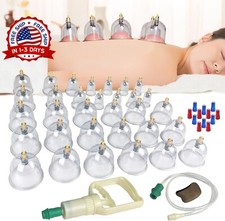 Ventosas De Acupuntura 32 Pcs Set Chinas Para Terapia Masajes Celulitis Masaje