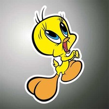 Aufkleber - Sticker TITTY TWEETY  Comics cartoon Zeichentrickfilm sticker decal