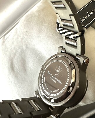 Genuine Tonino Lamborghini 'Disc Titanium Edition' Silver Genuine Tonino Lamborghini 'Disc Titanium Edition' Silver