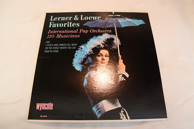 THE INTERNATIONAL POP ORCHESTRA ''LERNER & LOEWE FAVORITES'' JAZZ 12'' VINYL LP1964