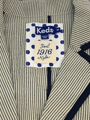 Blazer Rayé Keds - Taille S, Neuf Avec étiquette, Style Décontracté Et Chic