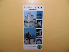 Holiday Inn Hotel Santa Monica California vintage oversized postcard 