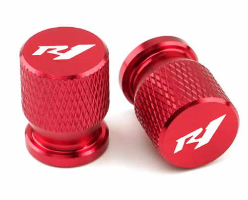 Motorcycle Tire Valve Stem Cover Cap Plug - YAMAHA YZF-R1 R1M R1S 1998 -2023