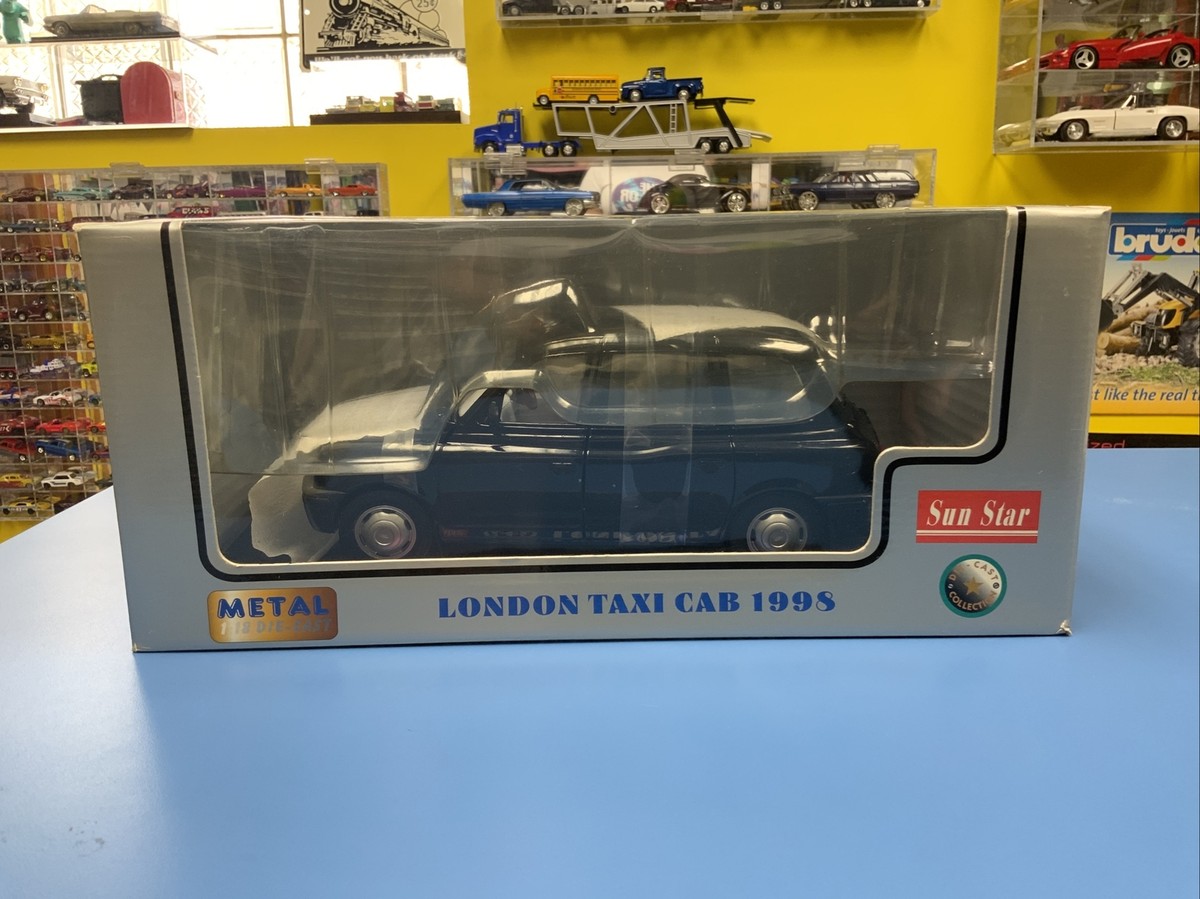 SUNSTARサンスター 1/18 LONDON TAXI ダイキャスト CAB 1998 黒 ロンドンタクシー ミニカー SUNSTARサンスター 1/18 LONDON TAXI ダイキャスト CAB 1998 黒