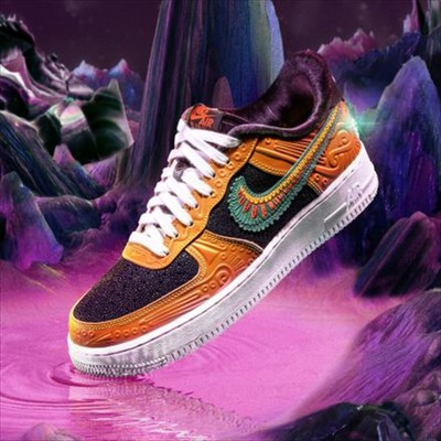 NIKE AIR FORCE 1'07 LX Low D?a de Muertos Siempre Familia DO2157-816 US 10  | eBay