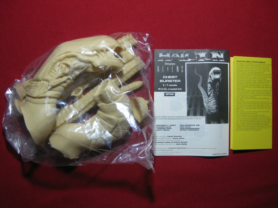 ALIENS Chest Burster Figure 1/1 Halcyon Vintage 1992 PVC Sci-Fi Model Kit Ripley - Image 2 of 4