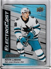 2023/24 UPPER DECK ENGRAINED KEVIN LABANC ELECTROCAST MATAL CARD #EC-35