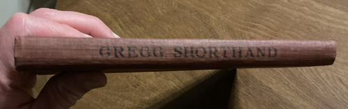 Gregg Shorthand Anniversary Edition by John Robert Gregg 1929 HC Writing Book - Imagen 15 de 22