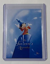 The Sorcerer’s Apprentice Limited Edition Artist Signed “Fantasia” Card 8/10