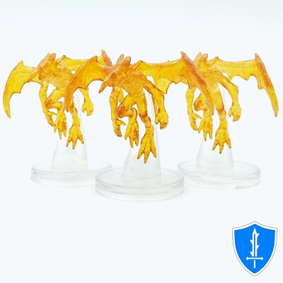 Magma Mephit x3 - Underdark Expeditions #16 D&D Icons of the Realms DungeonGlo