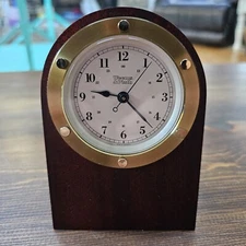 Weems & Plath Baltic Desk Clock 2405 New Open Box With Paperwork Tested 