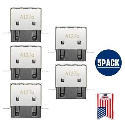 5X Original FOR MICROSOFT XBOX SERIES X HDMI Port Socket Connector Replacement
