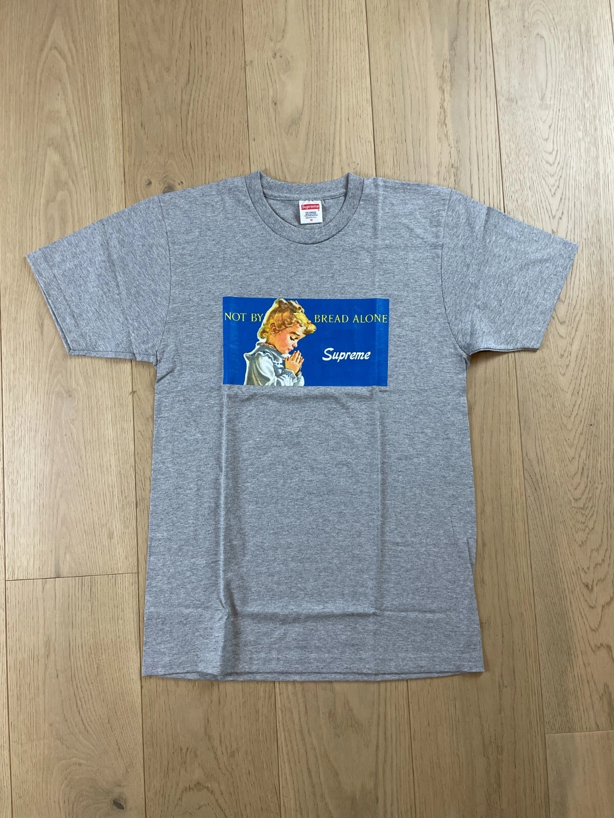 Tee shirt Supreme Bread Alone SS15 Medium DS Deadstock 100% authentique rare