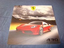 FERRARI PROSPECTUS / BROCHURE FERRARI 430 SCUDERIA  CD ROM  VERY  RARE