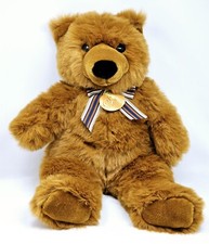Toys R Us Teddy Bear Realistic Soft Classic Brown Plush 21" 1995 Geoffrey Inc