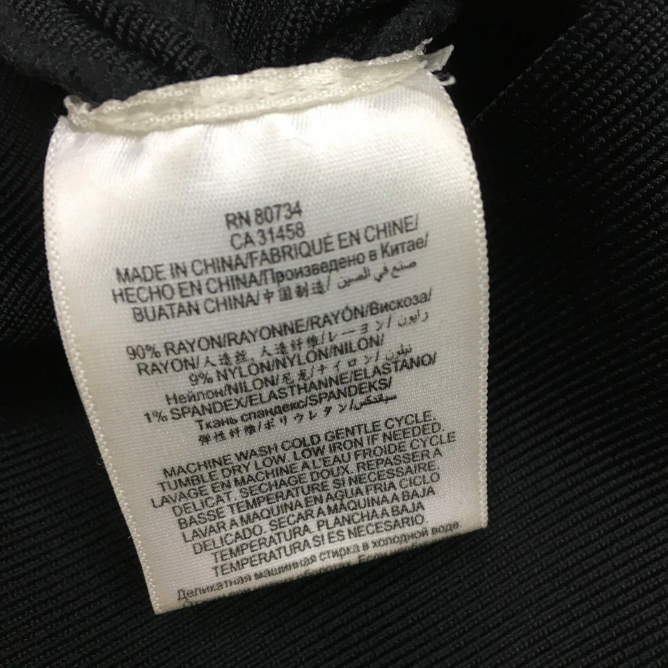 BCBGMAXAZRIA Mujer Pequeña Negra SIMONE Bodycon Cintura Alta Vendaje Pull On Falda Foto 4 de 4