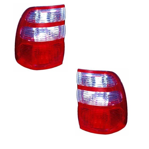 RüCkleuchten Heckleuchten Set Links Rechts FüR Toyota Land Cruiser 100 Rot-image