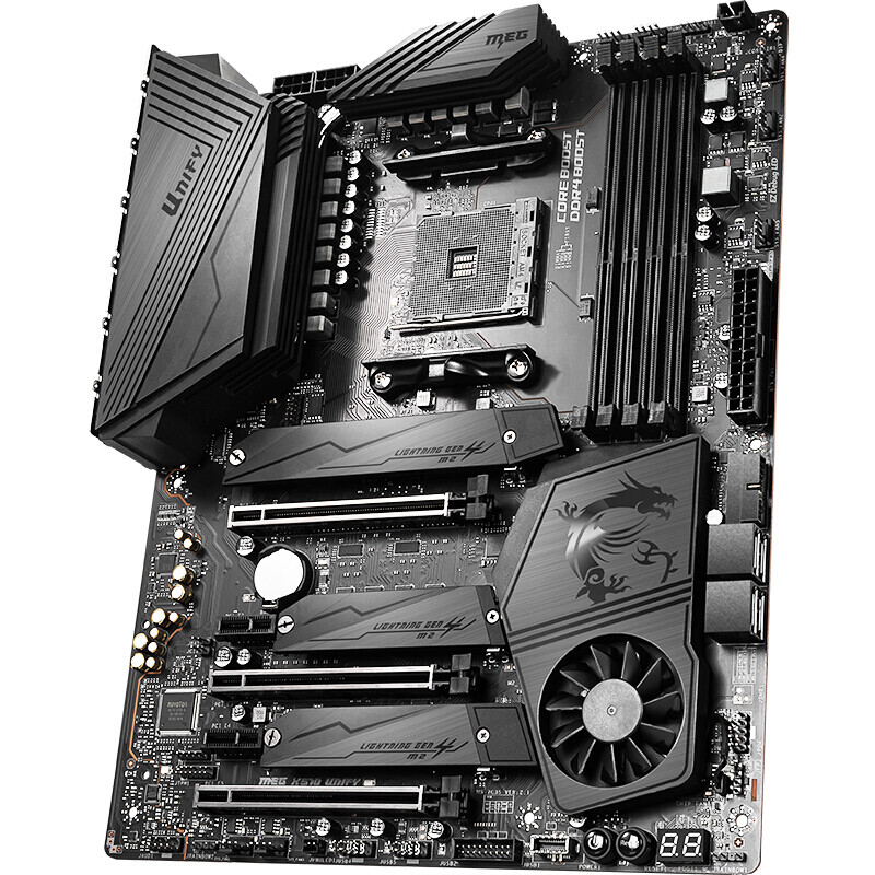 FOR MSI Meg X570 Unify Series AM4 Shadow Board Motherboard Support