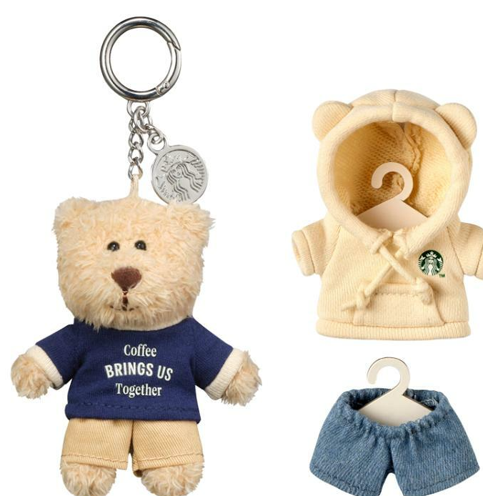 Starbucks Korea] 2024 Cool Summer bearista Key Chain | eBay
