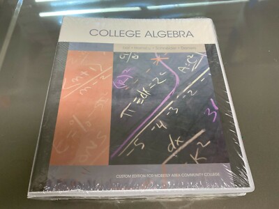 Moberly Community college custom edition algebra Pearson NEW 