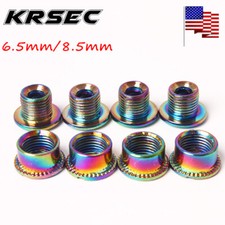 KRSEC Bike Chainring Bolts Single/Double/Triple Speed Chainwheel Screws Bolts