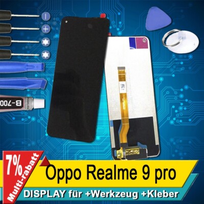 Display Für Oppo Realme 9 Pro Komplettes Bildschirm Lcd Touch Schwarz+