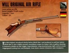 Will Original Air Rifle Classic Firearms Photo Card u