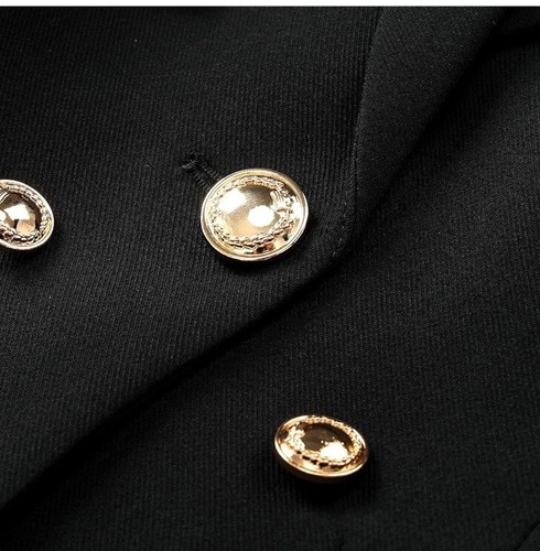 Women's 2 Pieces Vintage Office Lady Suit Set 1 Button Blazer and Suit Pants - 第 4/7 張圖片
