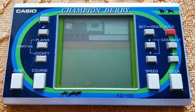 CASIO カシオ CHAMPION DERBY チャンピオンダービー競馬ゲーム Casio Champion derby game 1984 | eBay