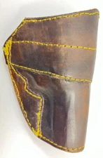 Browns Leather Western Style Holster For A Colt 1911 Handgun Firearm 2038-MP