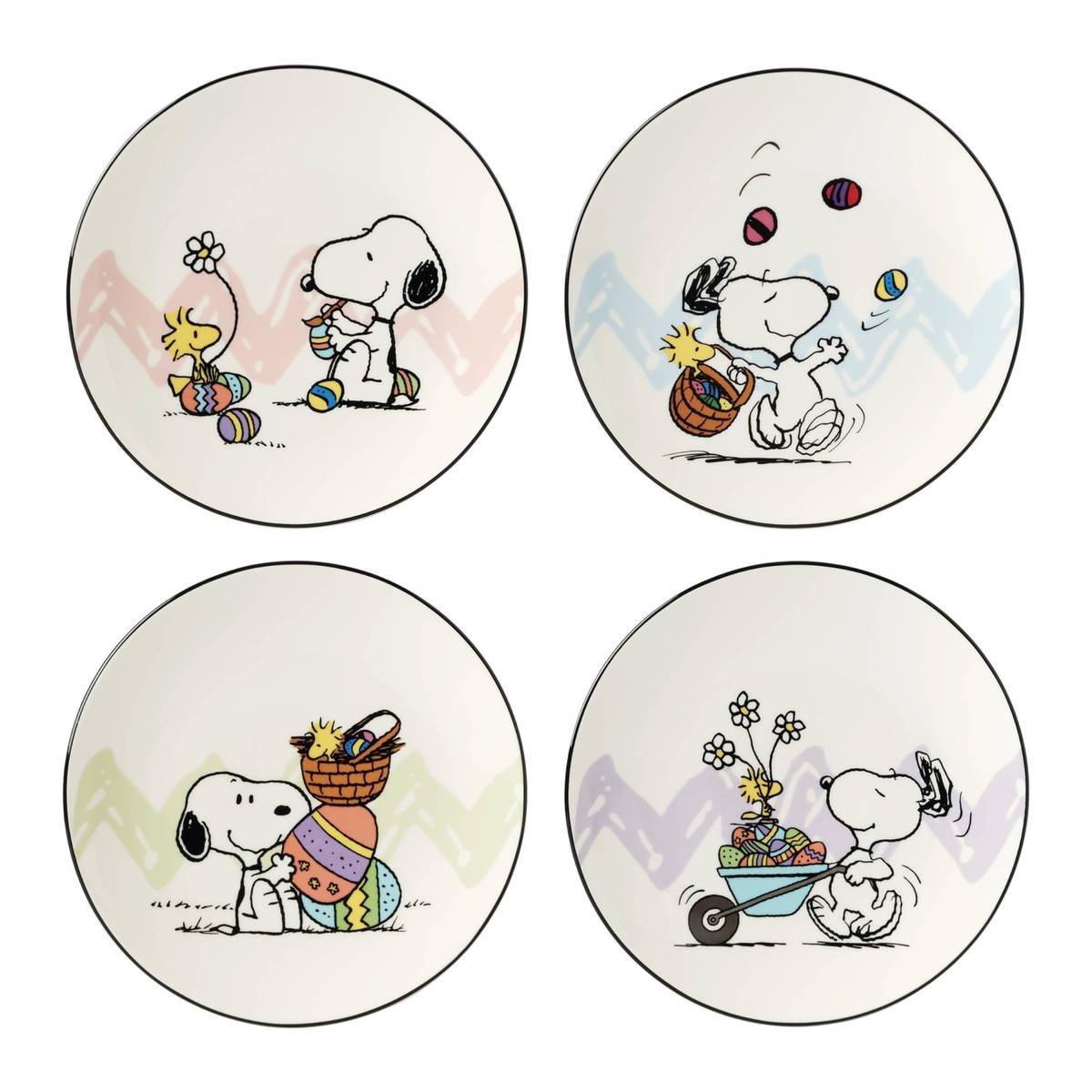 Lenox レノックス　Snoopy スヌーピー　置物　5点 セット 楽天市場】レノックス スヌーピー バレンタインデー 5点セット