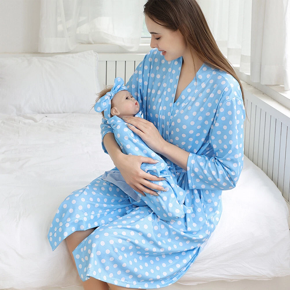 Matching robe and swaddle blanket sales