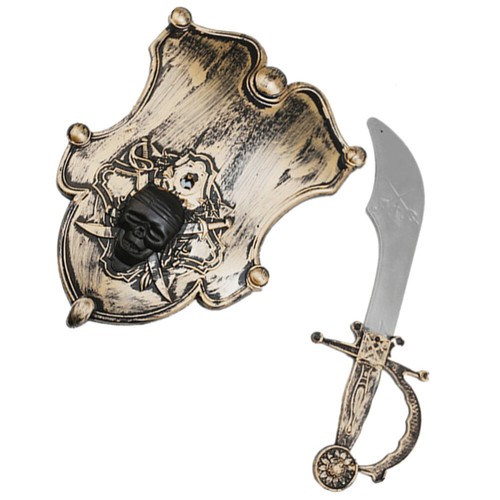 2 Pcs Props Performance Halloween Kid Clothing Decorations Pirate Child