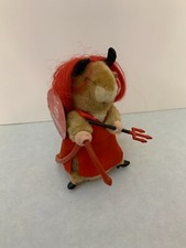 Gemmy Dancing Hamster - Hamster in a Red Dress - Devil in Disguise
