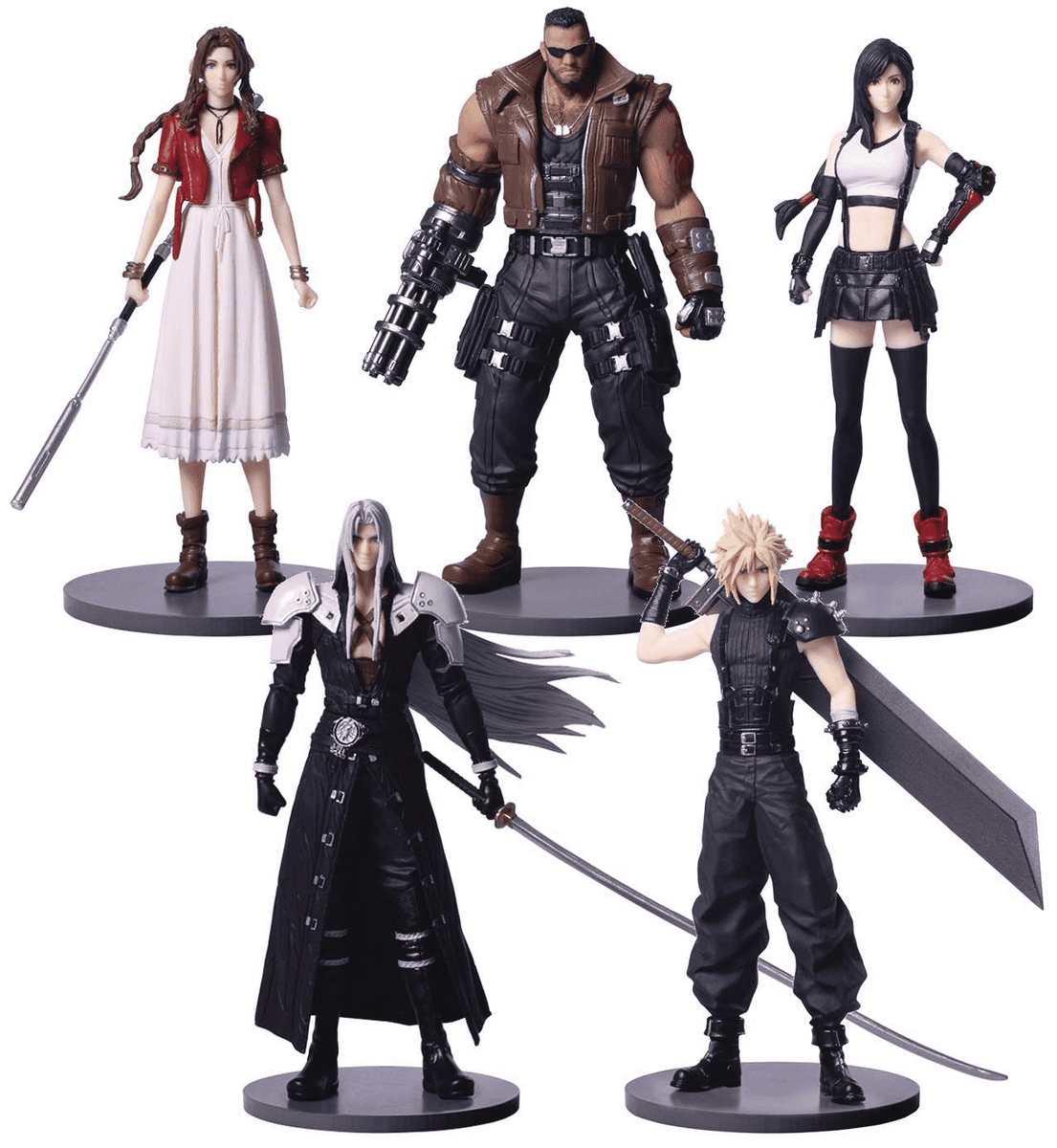Final Fantasy VII Remake Trading Arts Complete set of 5 FF7 Final Fantasy VII Remake Trading Arts Complete set of 5 FF7