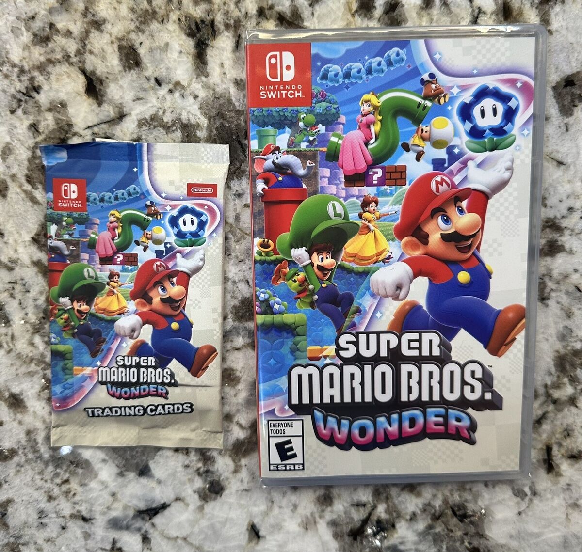 Nintendo Switch with Super Mario Bros. WonderBundle 