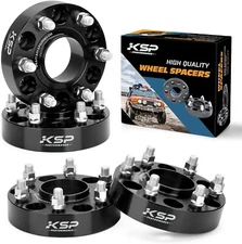 KSP 4PC 6x5.5 Wheel Spacers 1.5" Hub Centric 14x1.5 for 2019-2024 Dodge Ram 1500